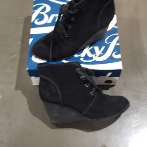 wedge booties